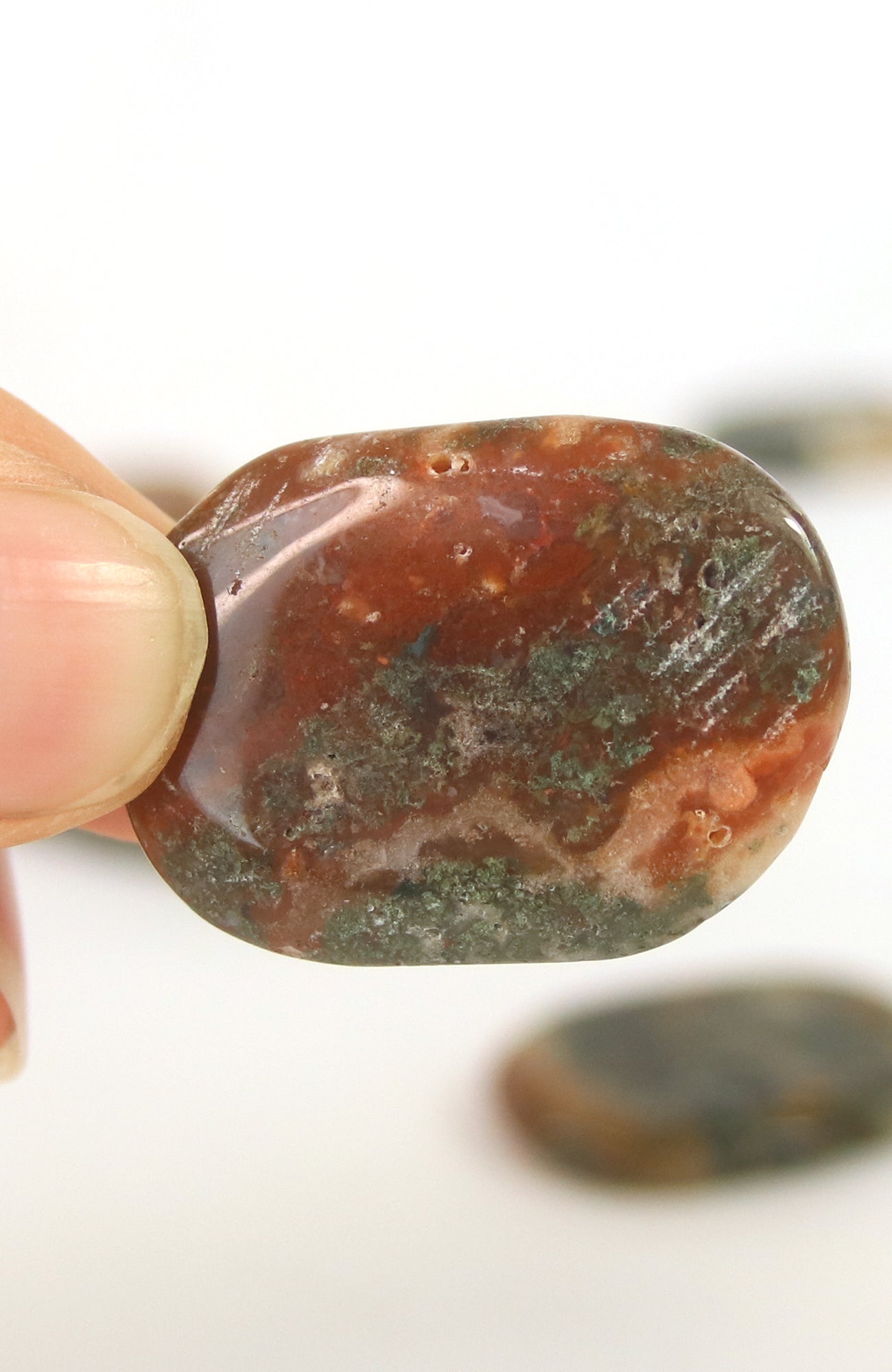 Bahia Jasper Flat Stones